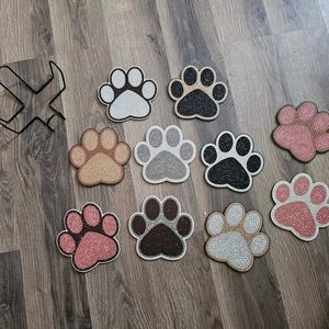 Paw Print Coasters